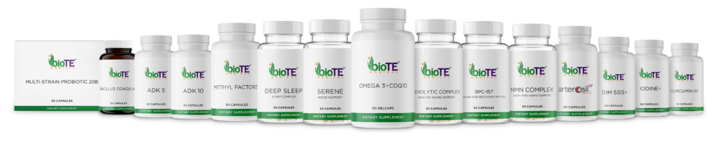 Full selection of BioTE Nutraceuticals!